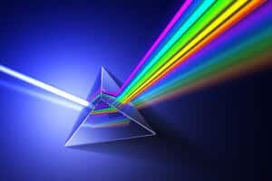 light prism color.