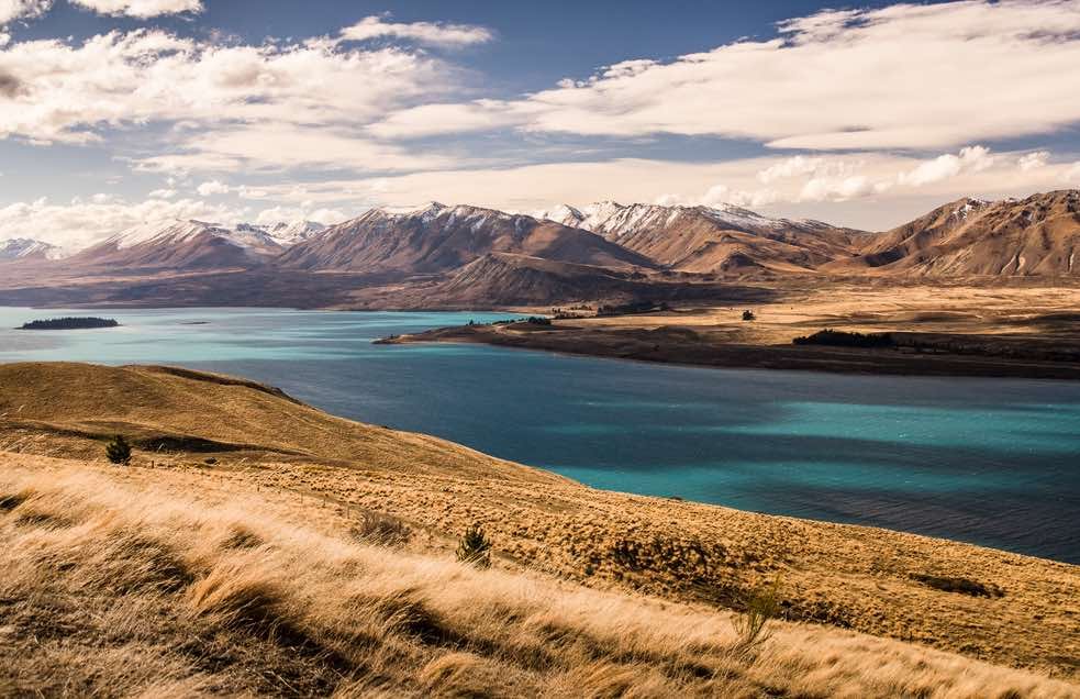 crisp and dynamic landscape of New Zealand using advanced photography settings.