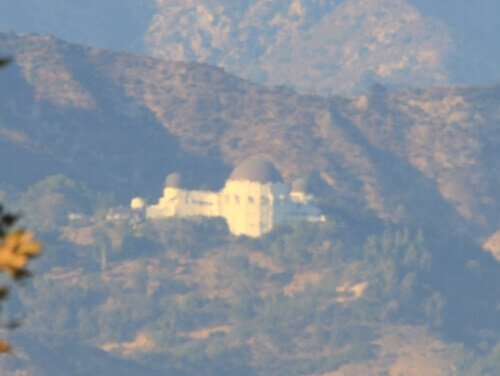 Griffith Observatory with Heat Distortion by Jeremy Miles