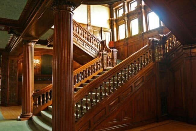 Grand staircase by Minnesota Historical Society