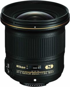 The Nikon AF-S FX NIKKOR 20mm f/1.8G ED is a perfect wide angle lens choice for landscapes