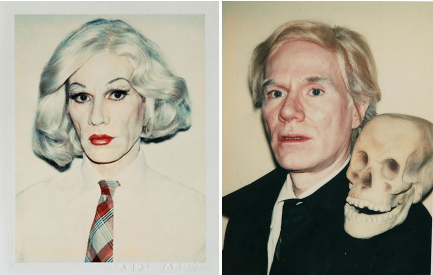 Andy Warhol self portrait.