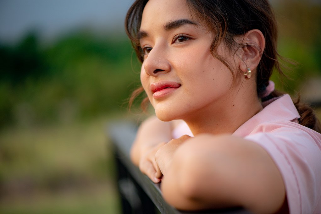 young woman portrait.