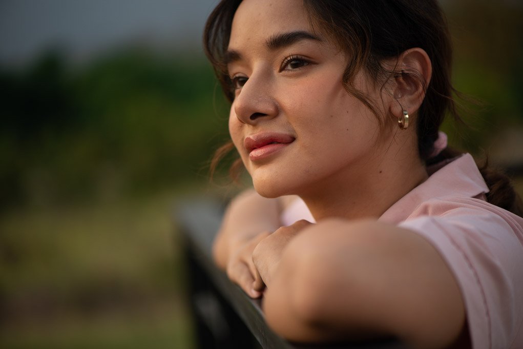 unedited portrait of a women.