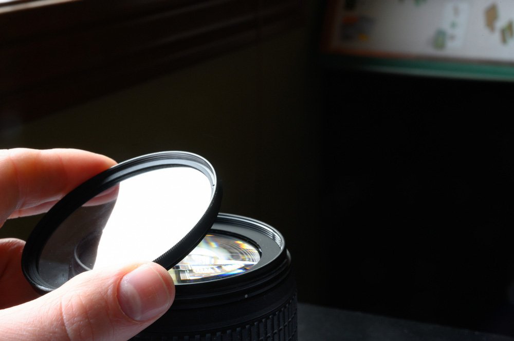 protecting your lens with filters.