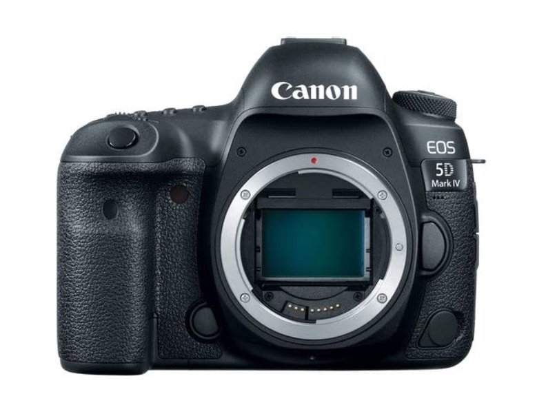 Canon EOS 5D Mark IV DSLR.