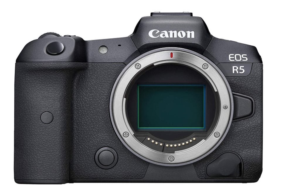 Canon EOS R5 camera.