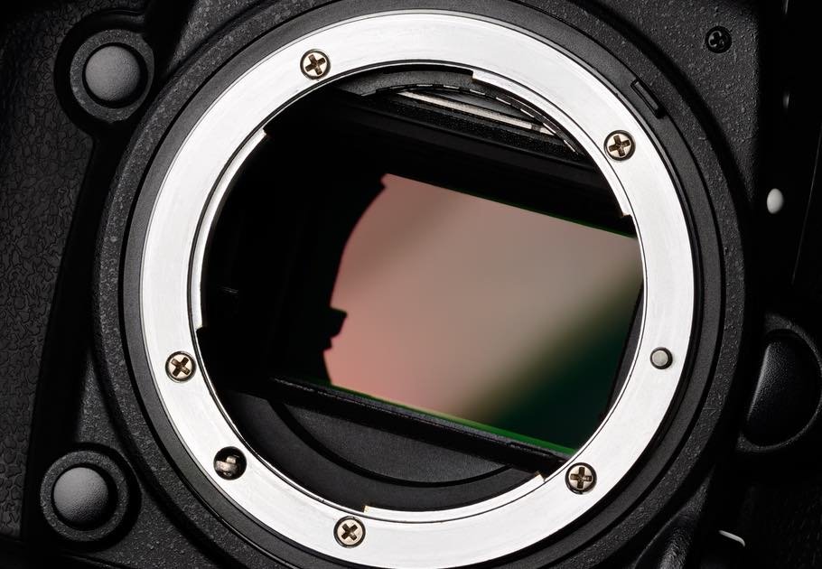 full frame camera sensor.