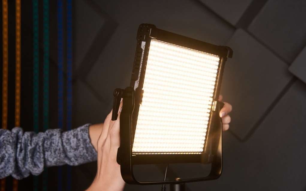 LED panel light.