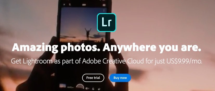 lightroom free trial download.