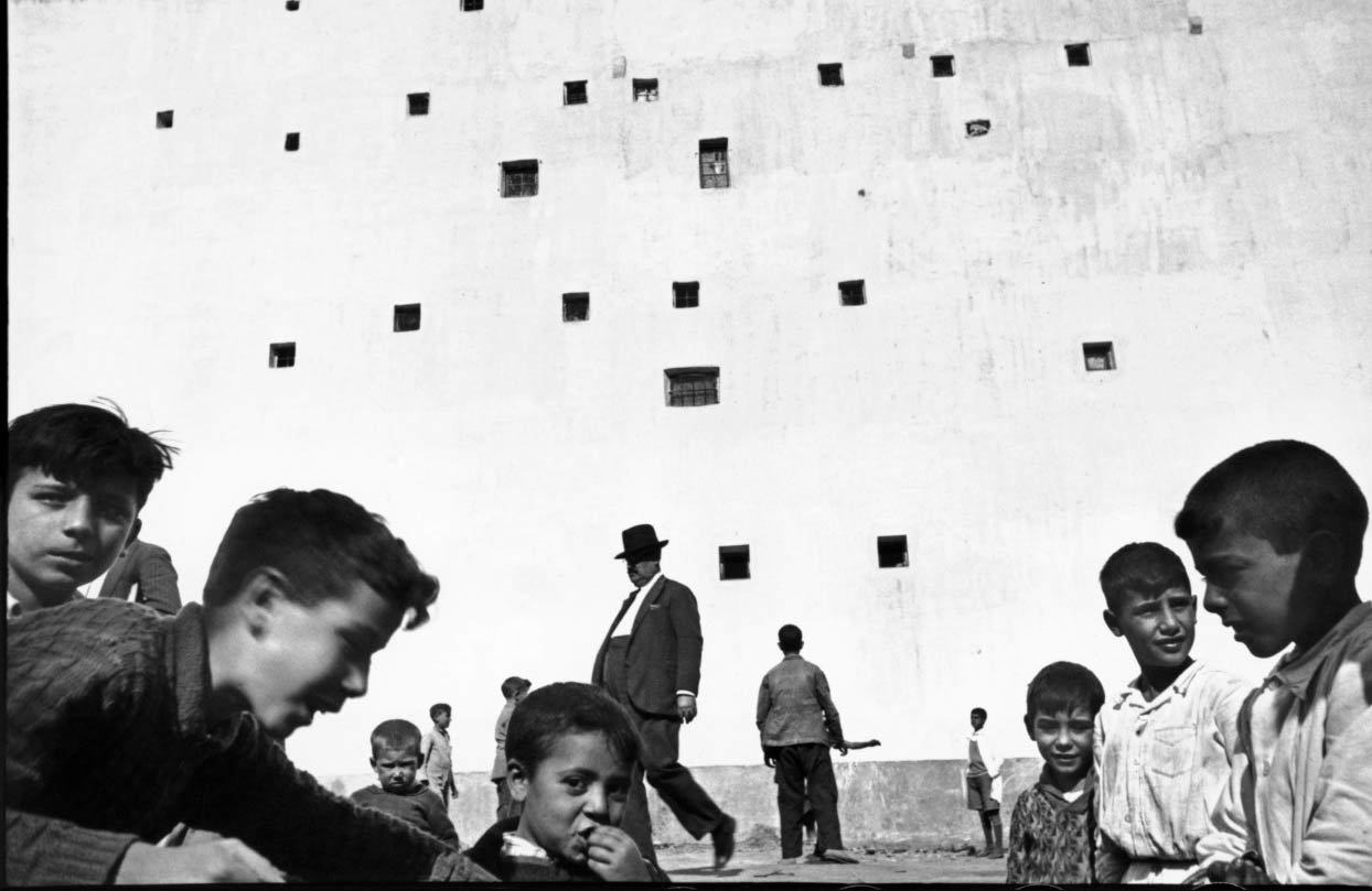 Group of children by Henri Cartier-Bresson.