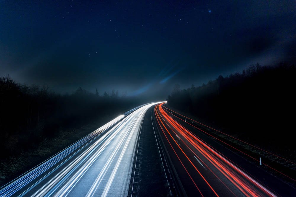 using slow shutter speed and caption motion blur.