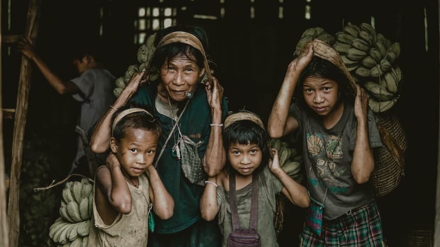 editorial image of a family.